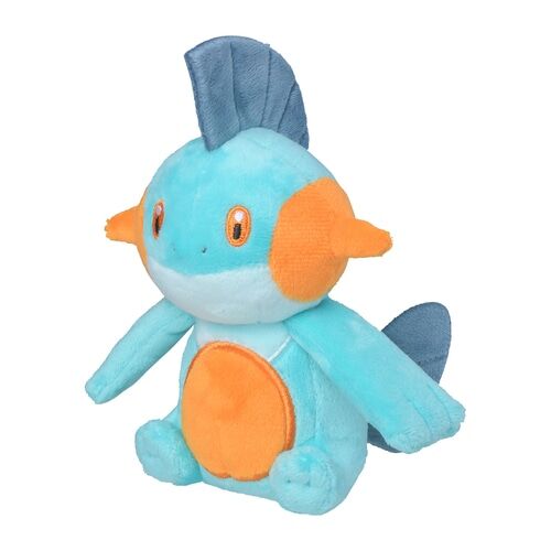 Marshtomp Sitting Cuties Plush - 16 cm