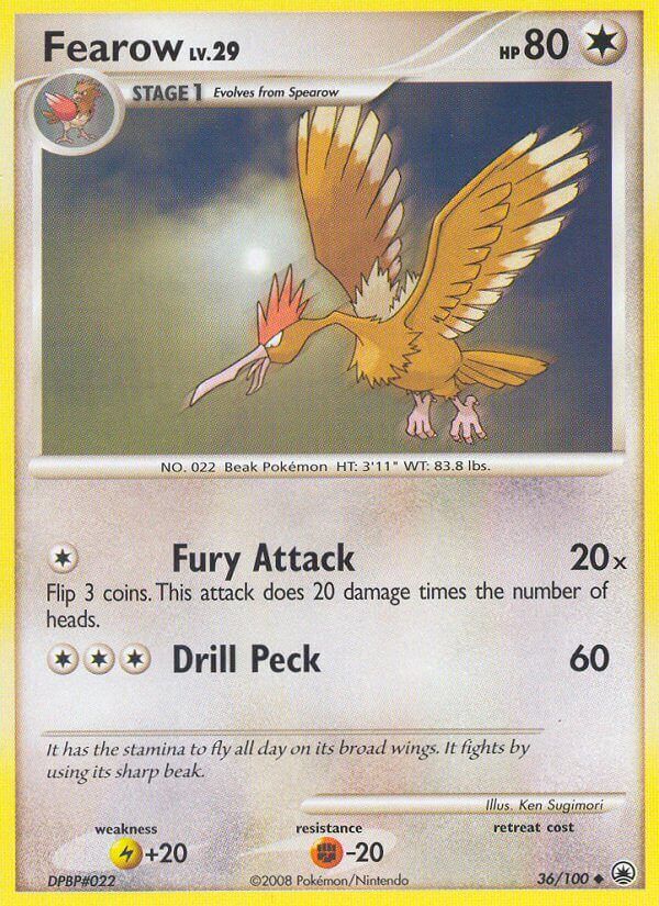 Fearow - 36/100 - EN Fearow - 36/100 - EN