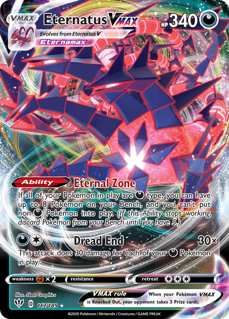 Eternatus VMAX - 117/189 - EN