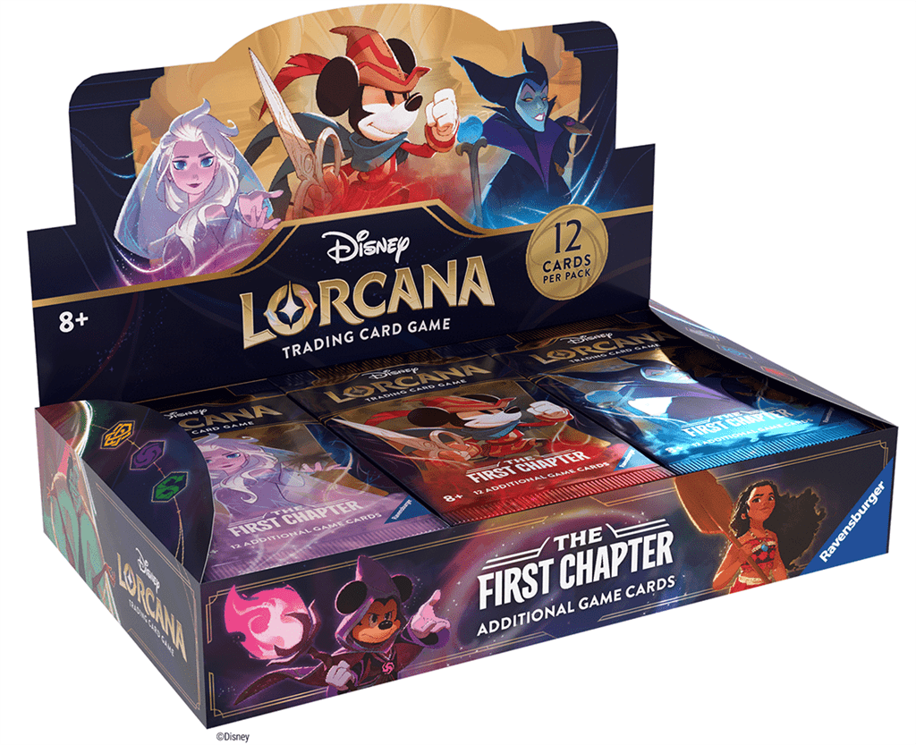 Disney Lorcana Re Set 1: The First Chapter Booster Display (24) - EN Disney Lorcana Re Set 1: The First Chapter Booster Display (24) - EN
