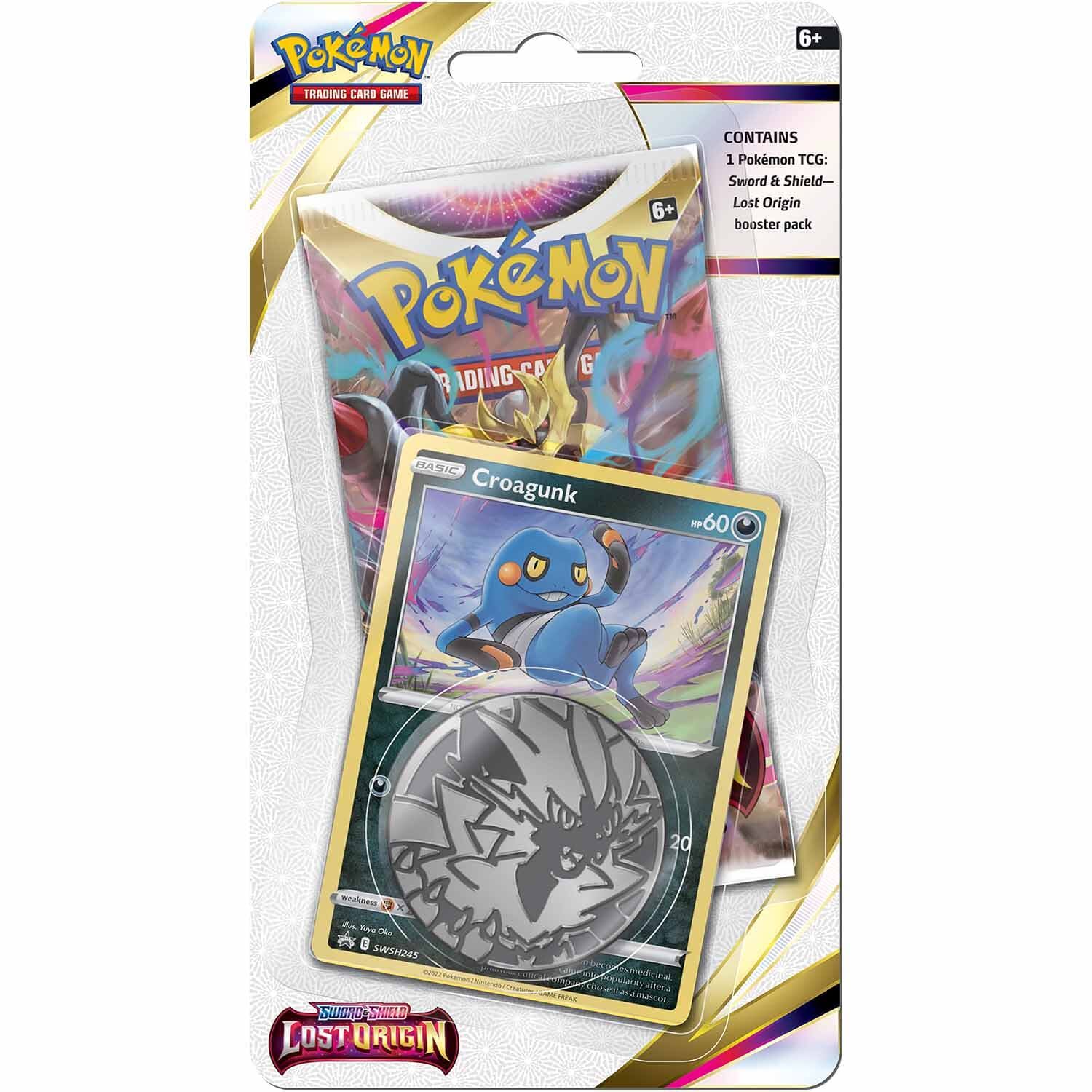 pokemon-sword-shield-lost-origin-croagunk-checklane-blister-en Pokémon Sword & Shield Lost Origin Croagunk Checklane Blister - EN
