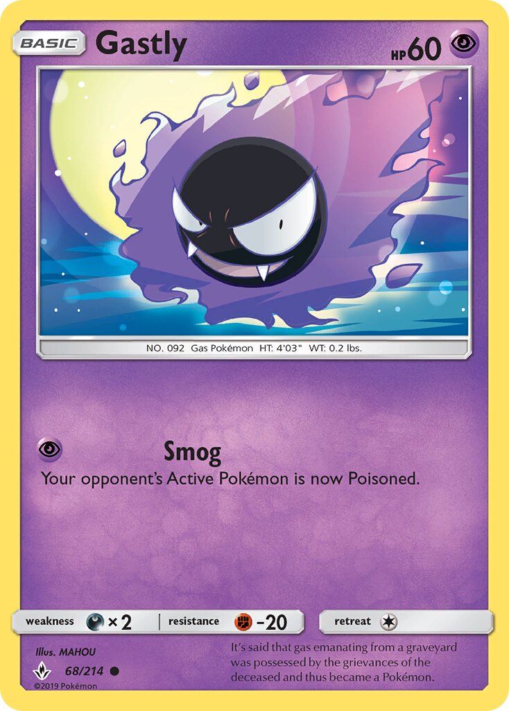 Gastly - 68/214 - EN