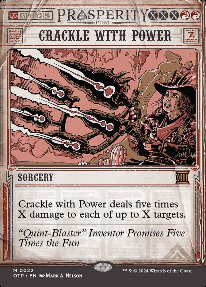Crackle with Power - OTP 22