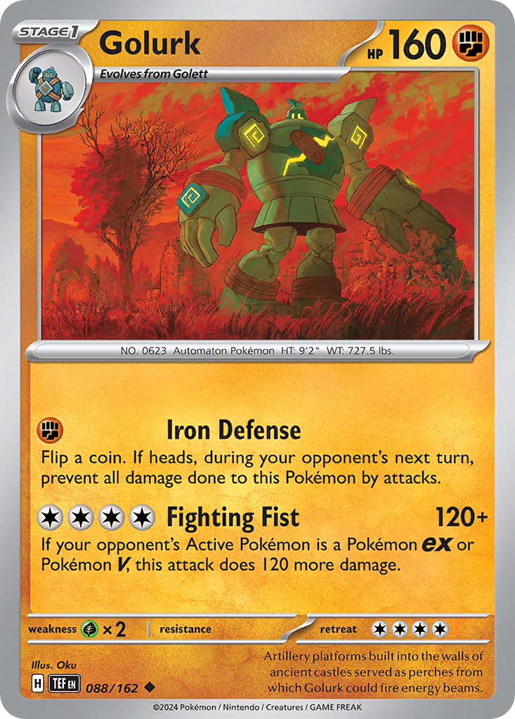 Golurk - 088/162 - EN Golurk - 088/162 - EN
