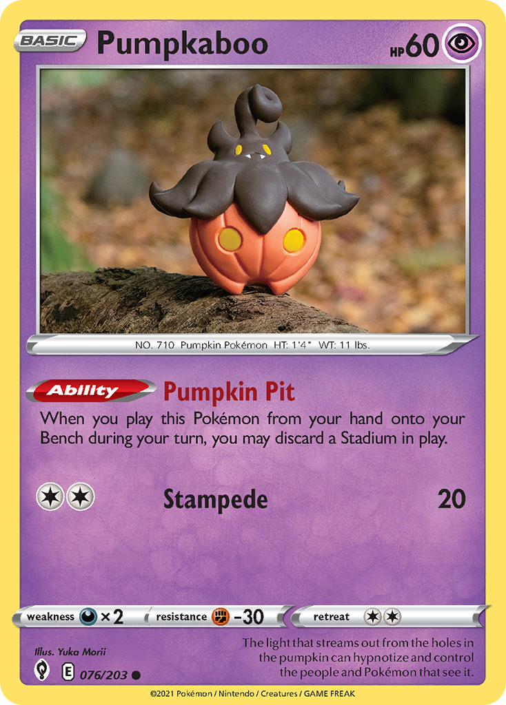 Pumpkaboo - 076/203 - EN