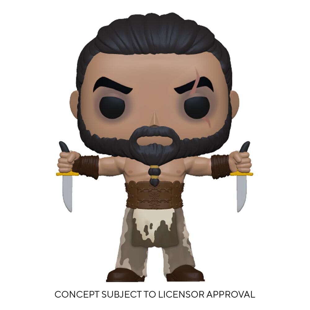 Game of Thrones POP! TV Vinyl Figur Khal Drogo w/Daggers 9 cm