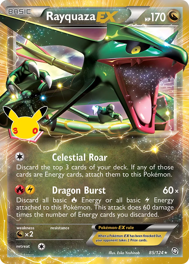 Rayquaza-EX - 85/124 - EN