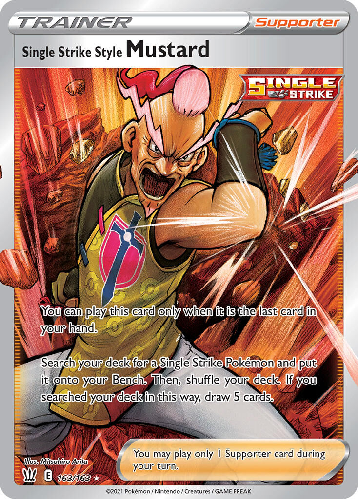 Single Strike Style Mustard - 163/163 - EN