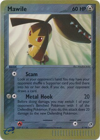 Mawile - 9/100 - Reverse Holo - EN Mawile - 9/100 - Reverse Holo - EN