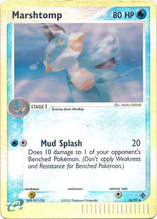 Marshtomp - 36/97 - Reverse Holo - EN
