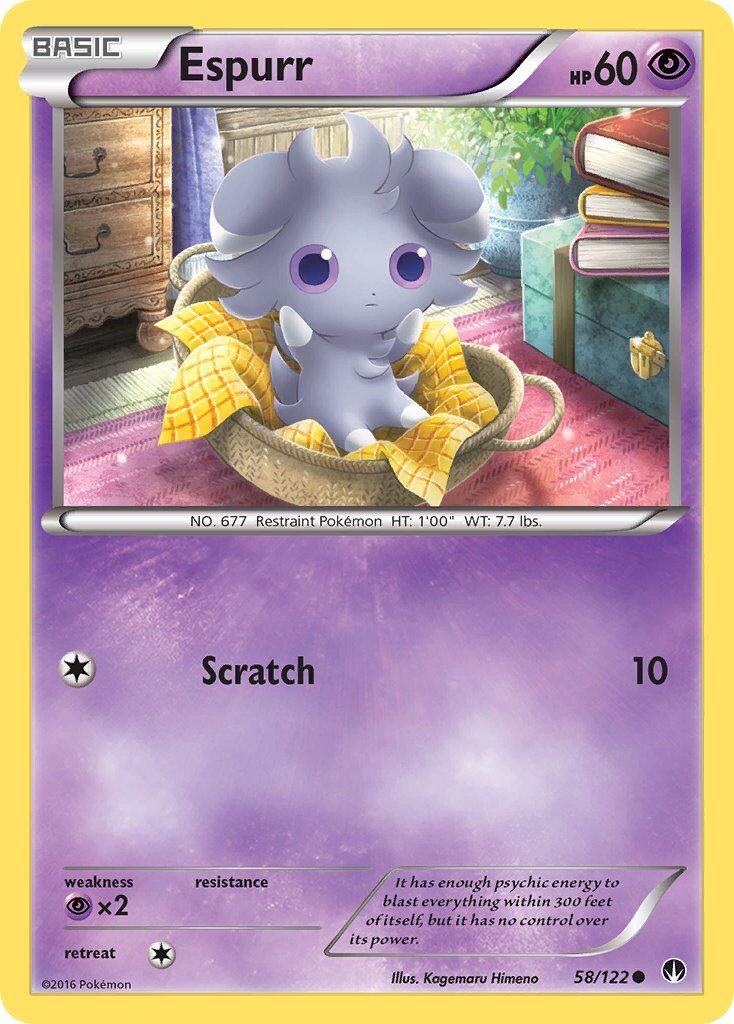 Espurr - 58/122 - EN Espurr - 58/122 - EN