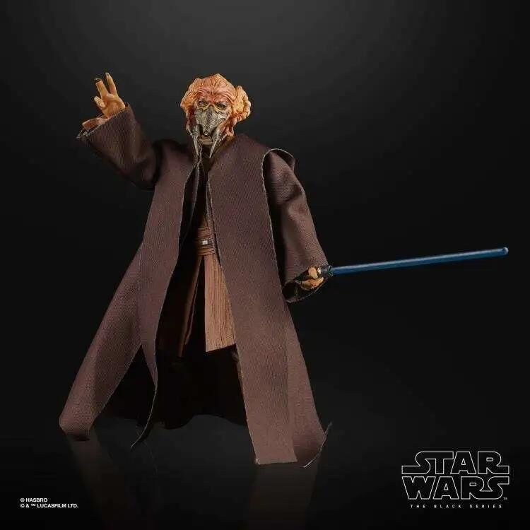 Star Wars Attack of the Clones Black Series Plo Koon Action Figure