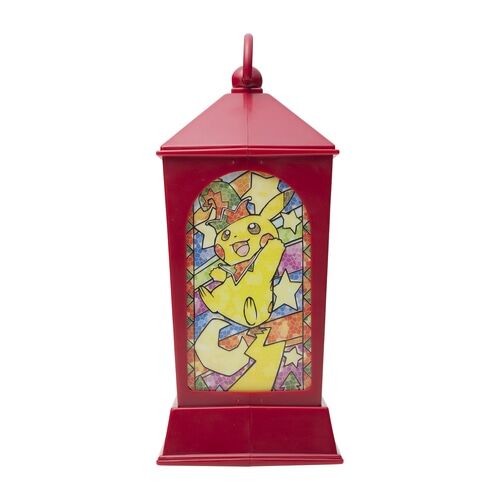 Pokémon Center Original Christmas Toy Factory Stained Glass Style Lantern light