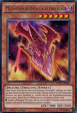 Meteordrache Rotäugiger Einschlag - Yu-Gi-Oh!