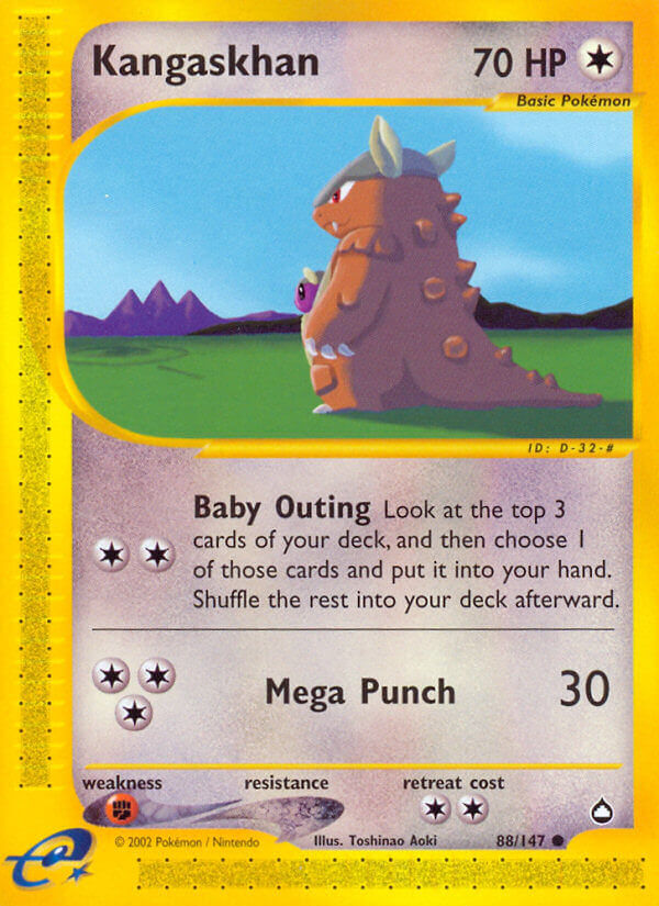 Kangaskhan - 88/147 - EN Kangaskhan - 88/147 - EN