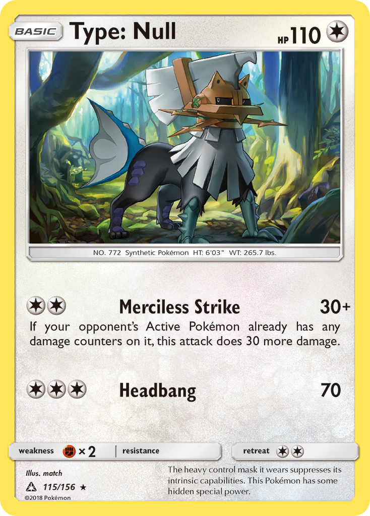 Type: Null - 115/156 - EN Type: Null - 115/156 - EN