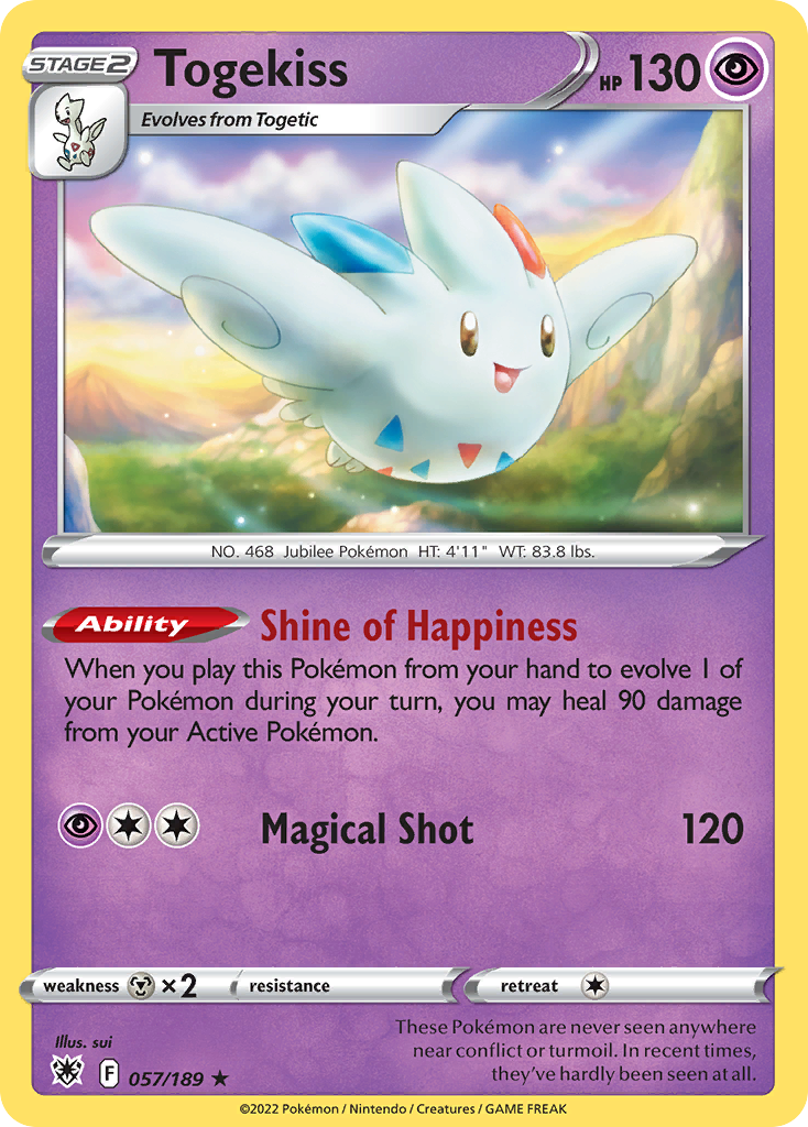 Togekiss - 057/189 - EN Togekiss - 057/189 - EN
