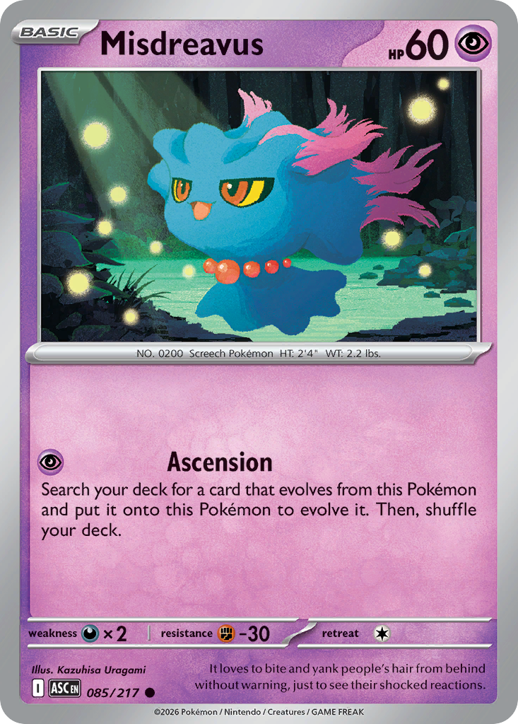 Misdreavus - 085/217 - EN