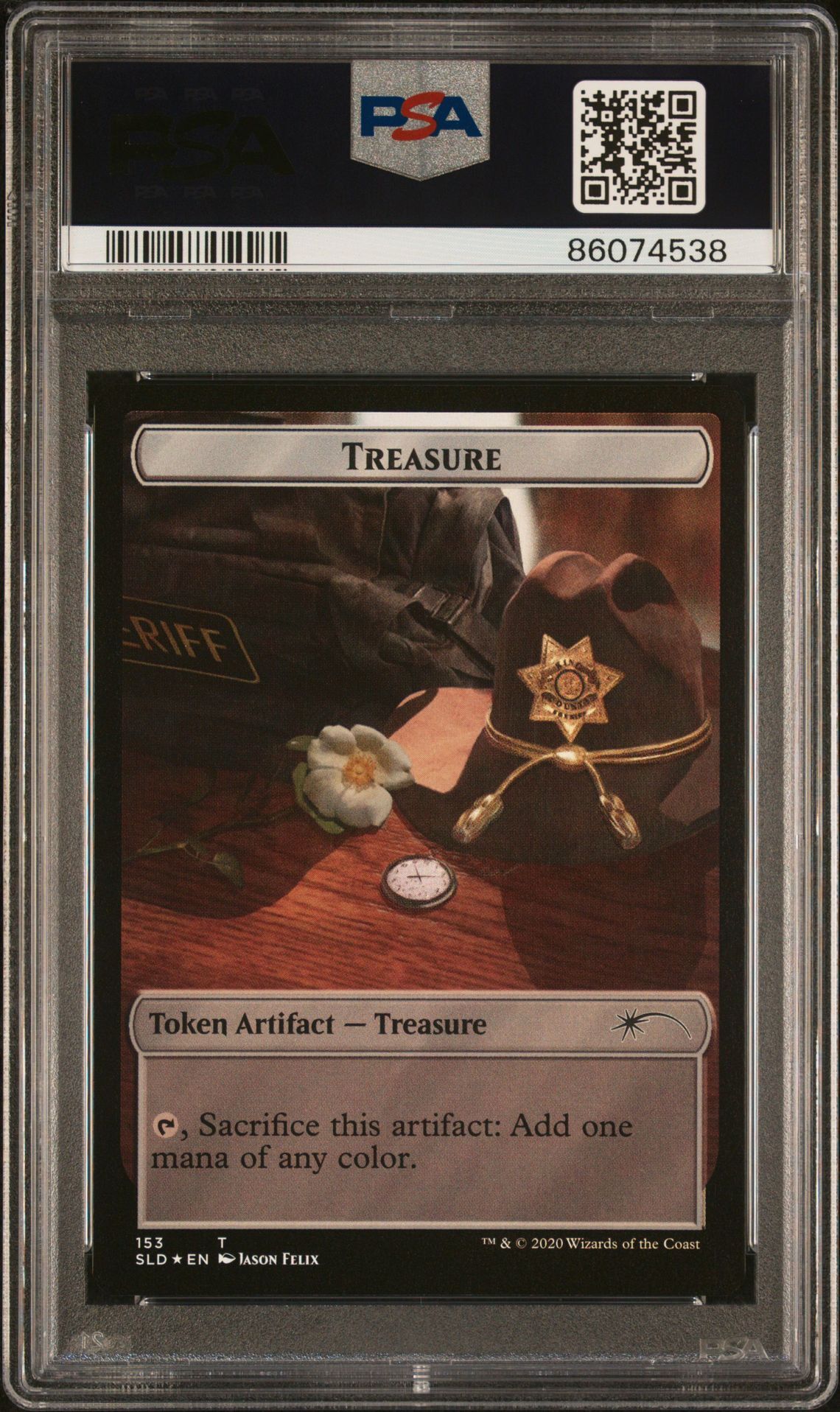 WALKER-152/TREASURE-153 FOIL - 2020 MAGIC THE GATHERING SECRET LAIR DROP - PSA 10 GEM-MT