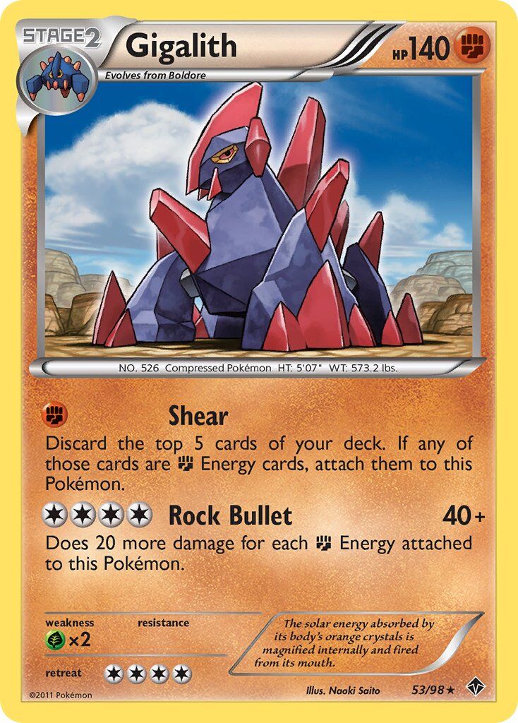 Gigalith - 53/98 - EN Gigalith - 53/98 - EN
