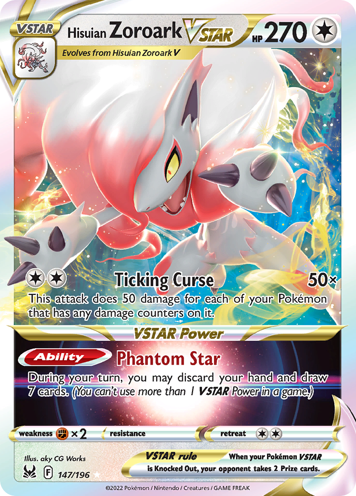 Hisuian Zoroark VSTAR - 147/217 - EN