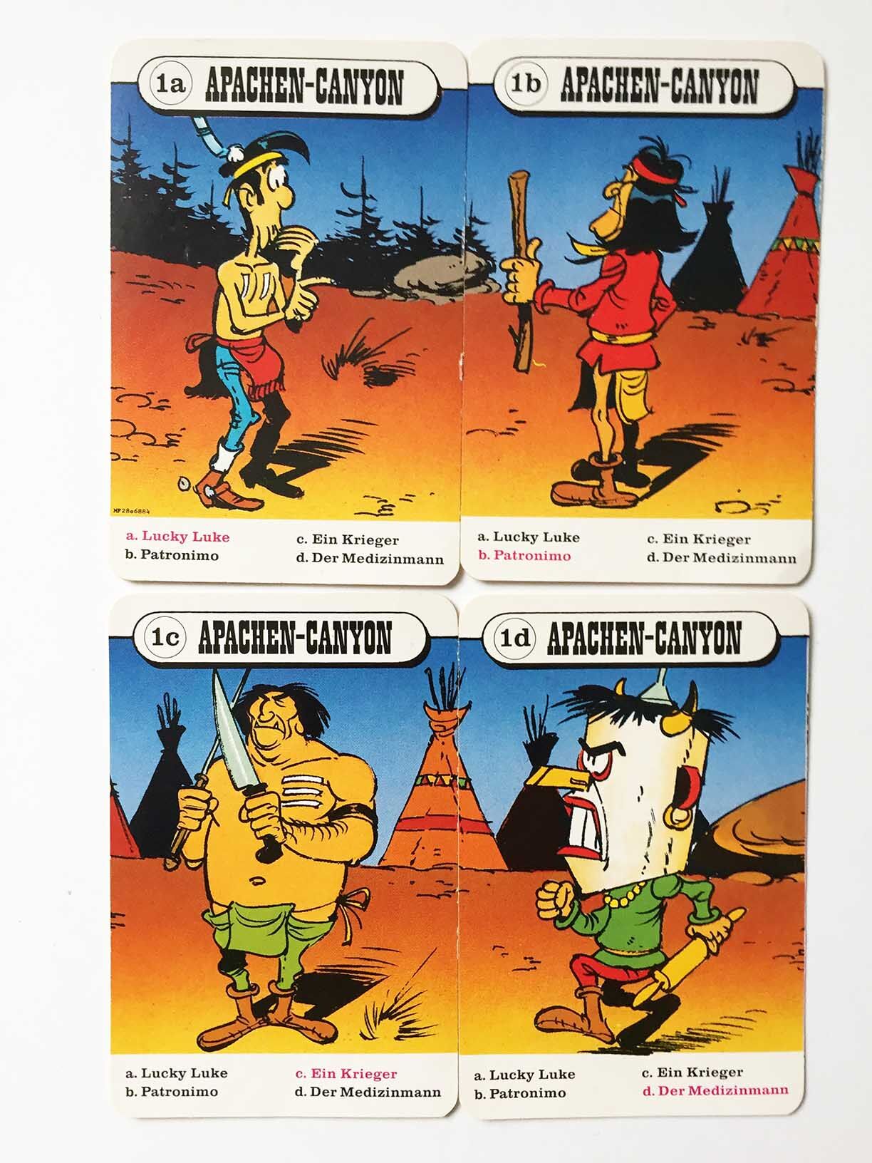 Lucky Luke Quartett