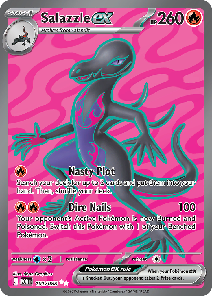 Salazzle ex - 101/088 - EN