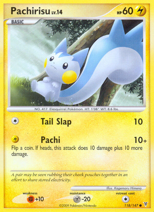 Pachirisu - 118/147 - EN
