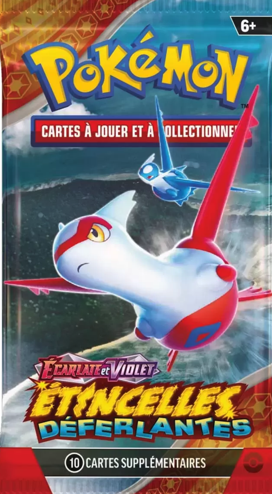 Pokémon JCC: Écarlate et Violet (EV08) - Étincelles Déferlantes Booster Pack - Assorti - FR