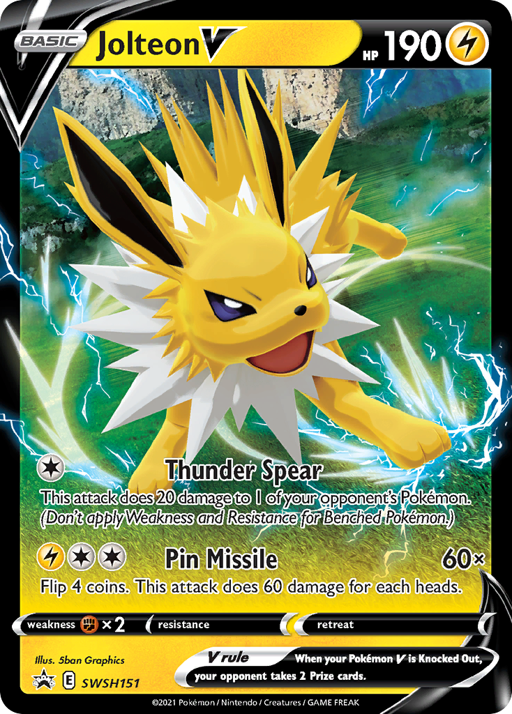 Jolteon V - SWSH151/306 - EN
