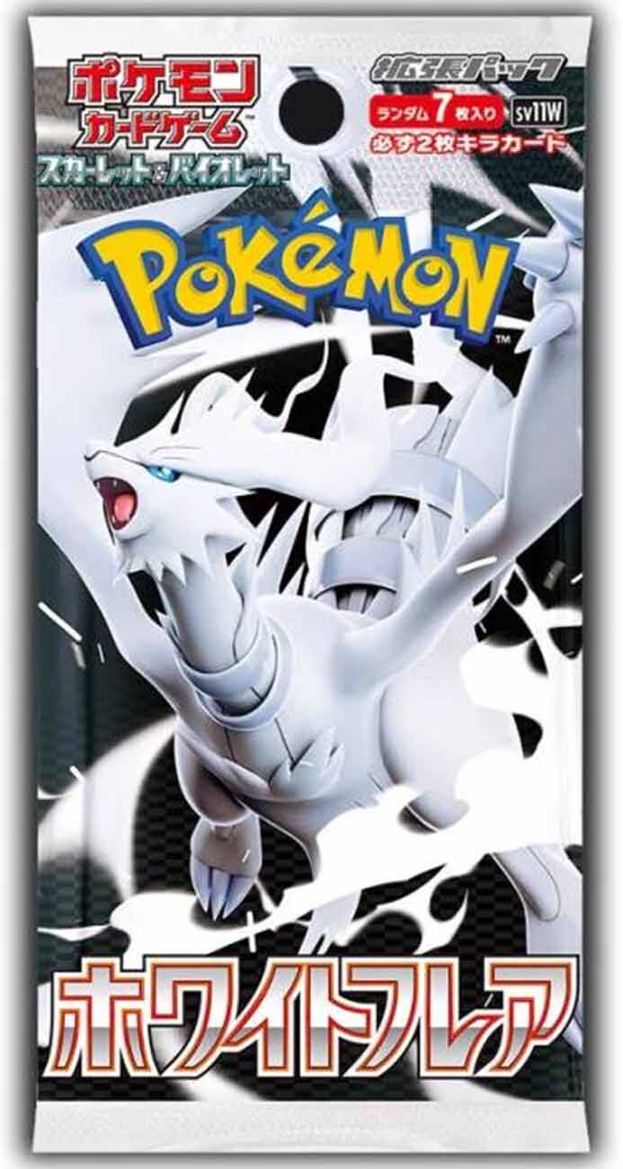 Pokémon TCG: Scarlet&Violet Expansion - White Flare (sv11w) Booster Pack - JPN Pokémon TCG: Scarlet&Violet Expansion - White Flare (sv11w) Booster Pack - JPN