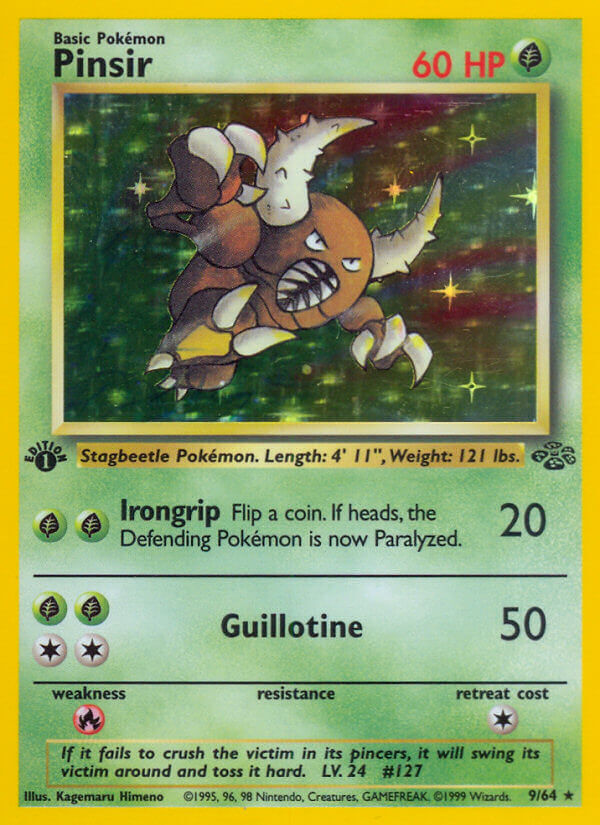 Pinsir - 9/64 - 1st Edition - EN Pinsir - 9/64 - 1st Edition - EN