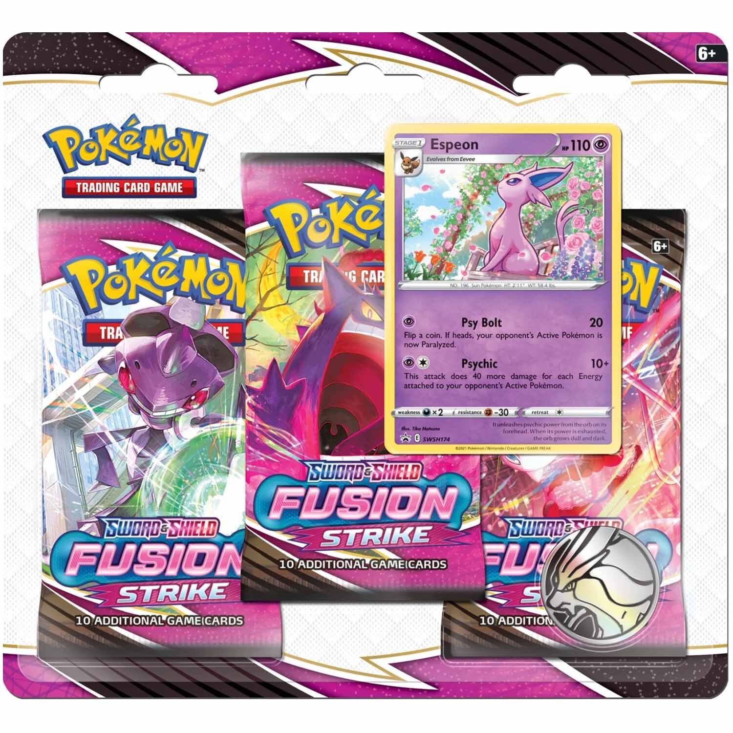 Pokémon Sword & Shield Fusion Strike Espeon Collection Blister - EN