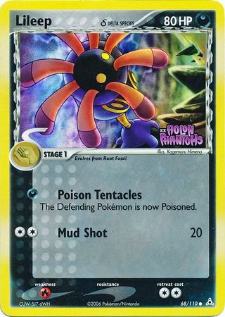 Lileep - 68/110 - Reverse Holo - EN Lileep - 68/110 - Reverse Holo - EN