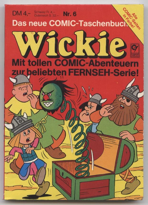 wickie_comic_taschenbuch_6_cover Wickie Comic-Taschenbuch #6