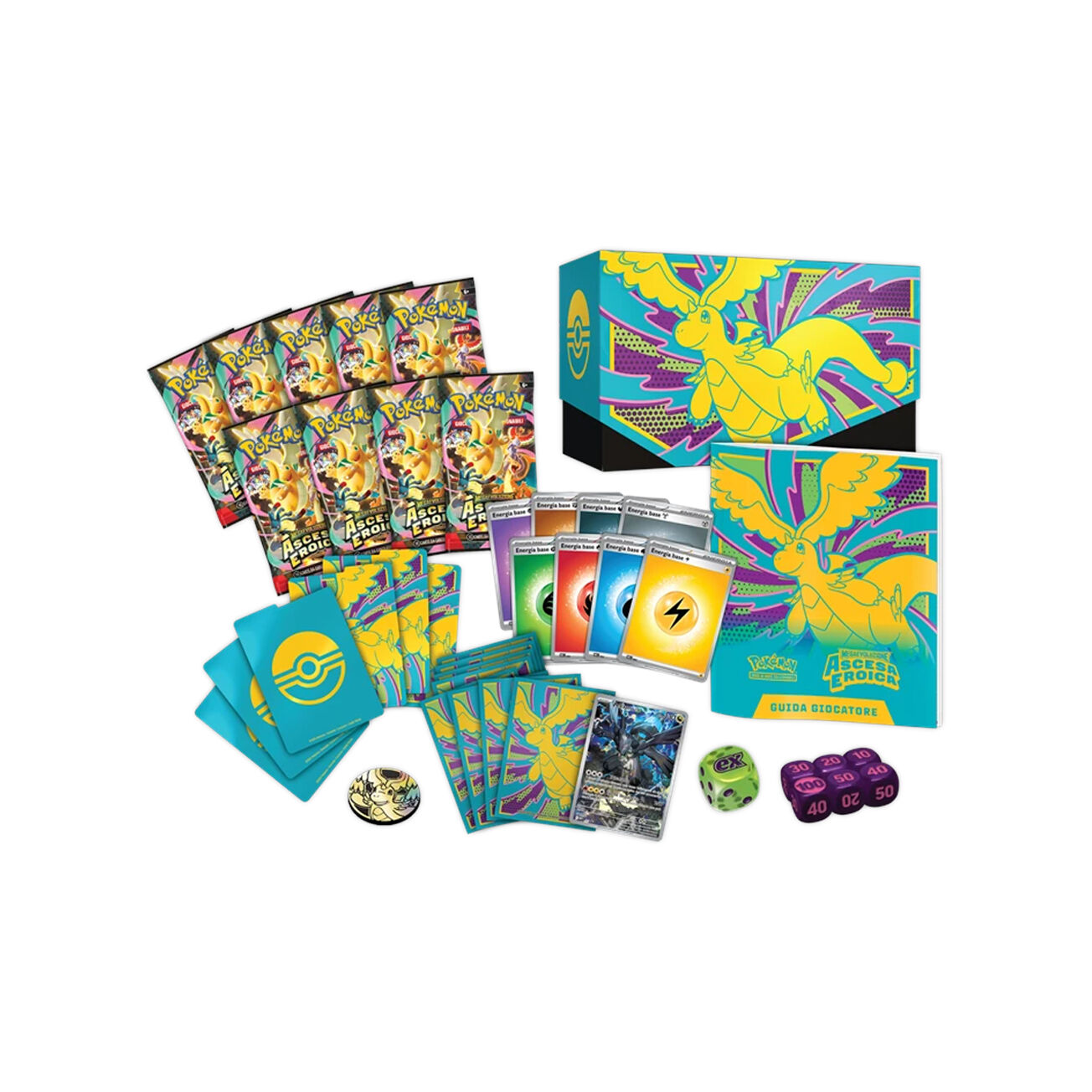 Pokémon TCG: Mega Evolution-Ascended Heroes Elite Trainer Box - IT
