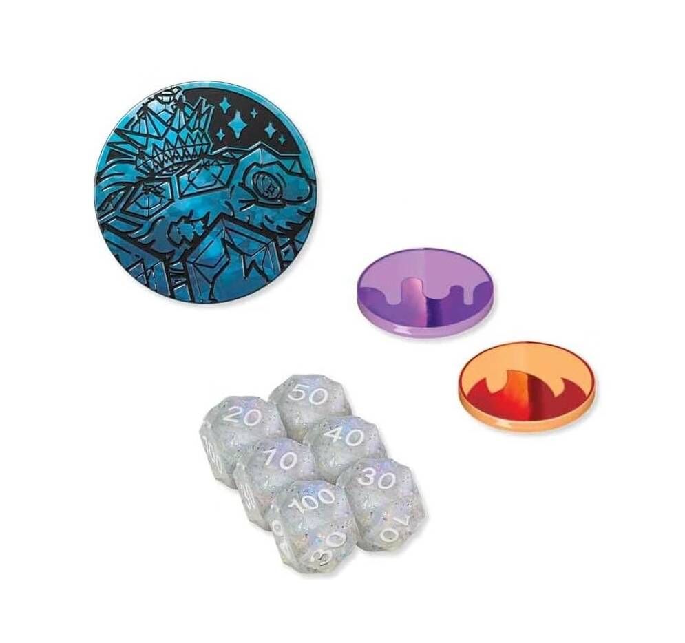 Terapagos Ultra Premium Coin & Damage Counter Dice Set