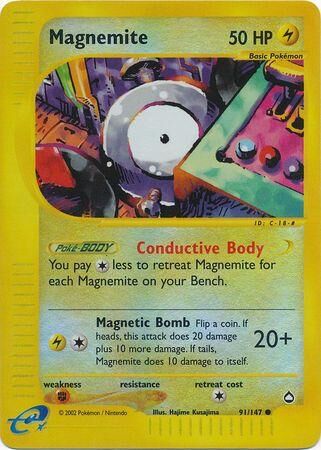 Magnemite - 91/147 - Reverse Holo - EN Magnemite - 91/147 - Reverse Holo - EN