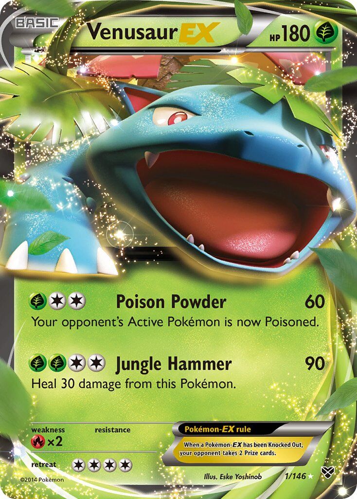 Venusaur-EX - 1/146 - EN