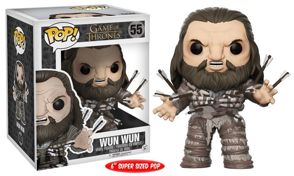 Game of Thrones Super Sized POP! Television Vinyl Figur Wun Wun 15 cm Game of Thrones Super Sized POP! Television Vinyl Figur Wun Wun 15 cm