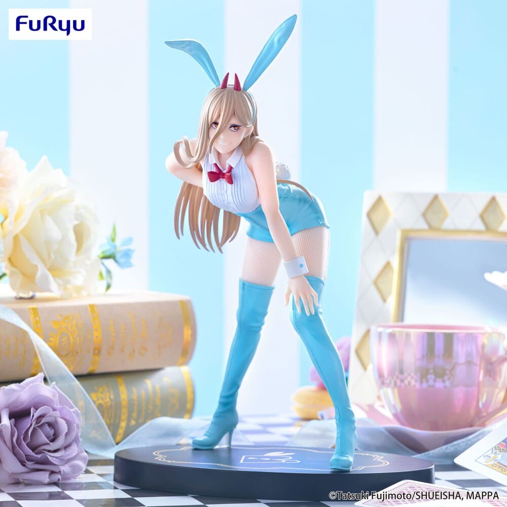 Chainsaw Man BiCute Bunnies PVC Statue Power Light Blue Color Vers. 30cm