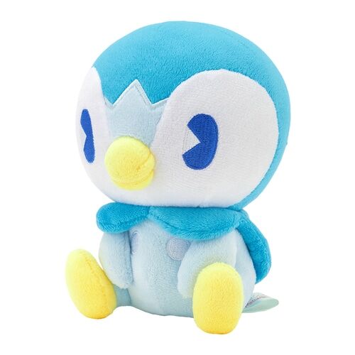 Pokémon Center × Saiko Soda Refresh: Piplup Plush - 16 cm