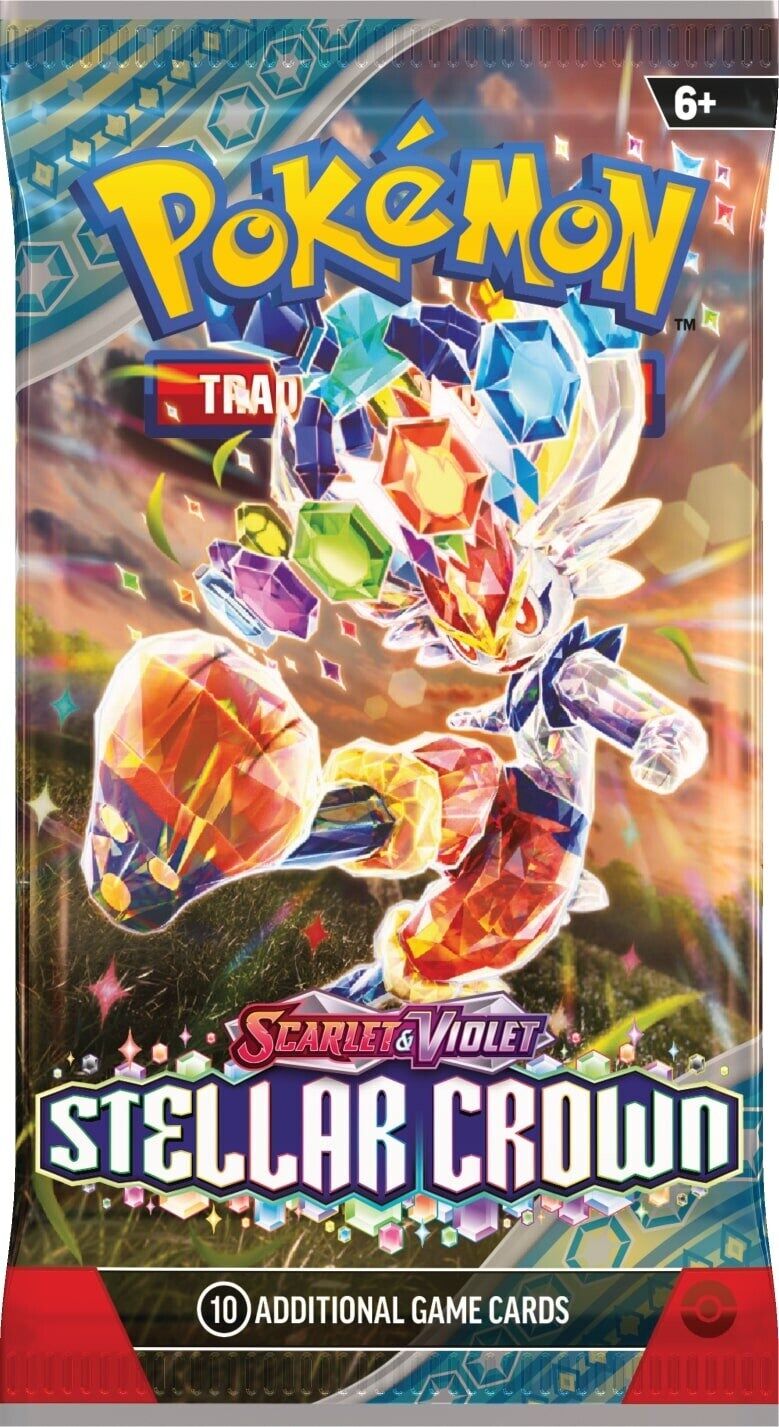 Pokémon TCG: Scarlet & Violet-Stellar Crown Booster Pack (10 Cards) - EN