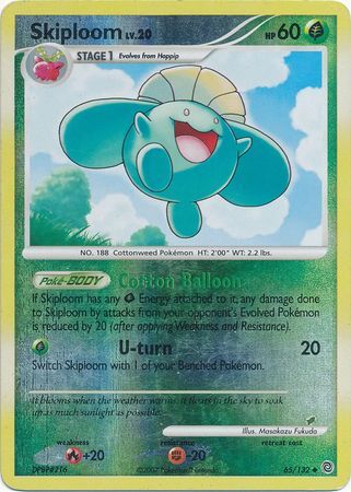 Skiploom - 65/132 - Reverse Holo - EN Skiploom - 65/132 - Reverse Holo - EN