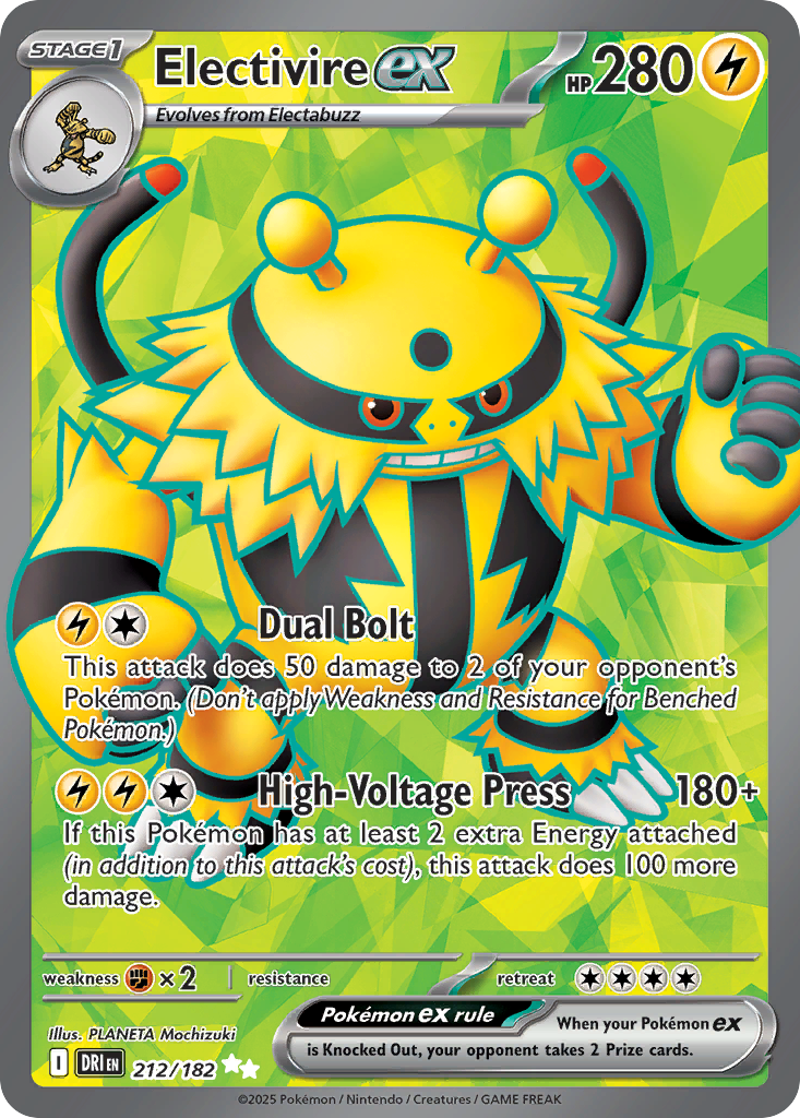 Electivire ex - 212/182 - EN