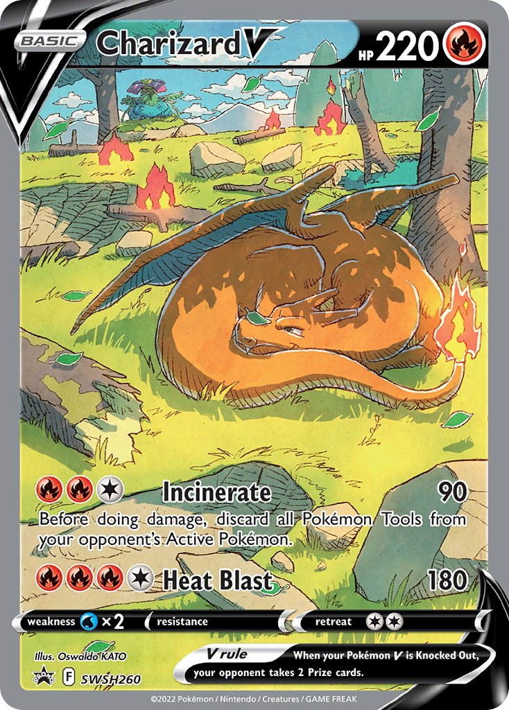 Charizard V - SWSH260/306 - EN
