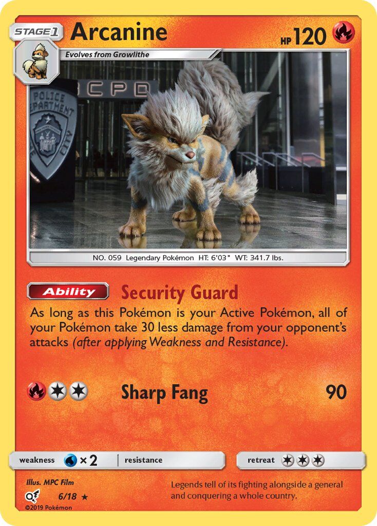 Arcanine - 6/18 - EN Arcanine - 6/18 - EN