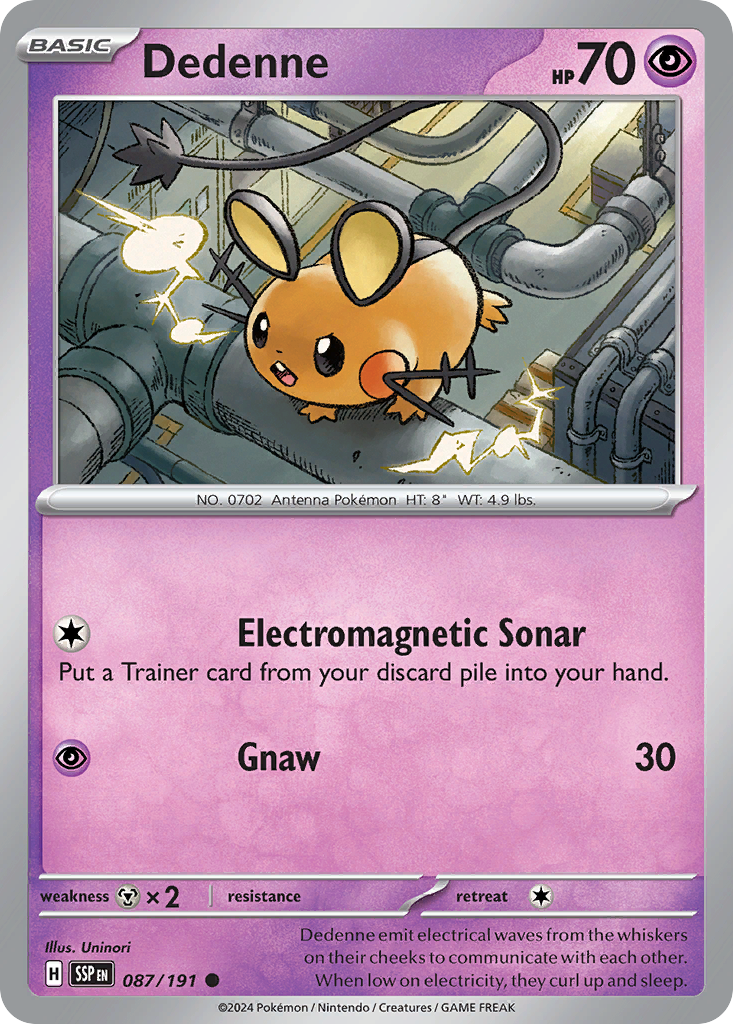 Dedenne - 087/191 - EN Dedenne - 087/191 - EN