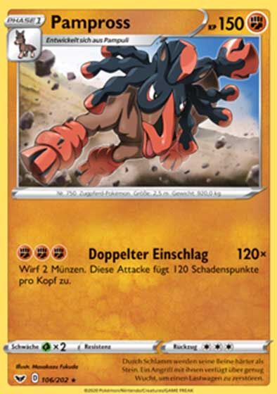 Pampross 106/202 - Pokémon TCG