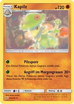 Kapilz 108/236 - Pokémon TCG